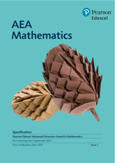 AEA Mathematics specification